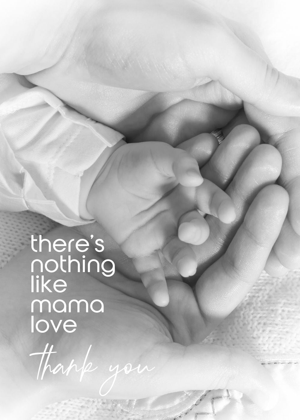 Mama & Baby Greeting Card by Mrs V – Celebrating Mother-Child Bond