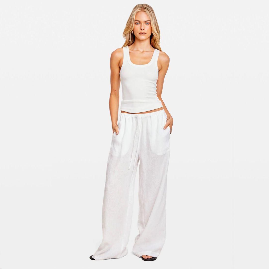 Resort Pant White by CHOSEN