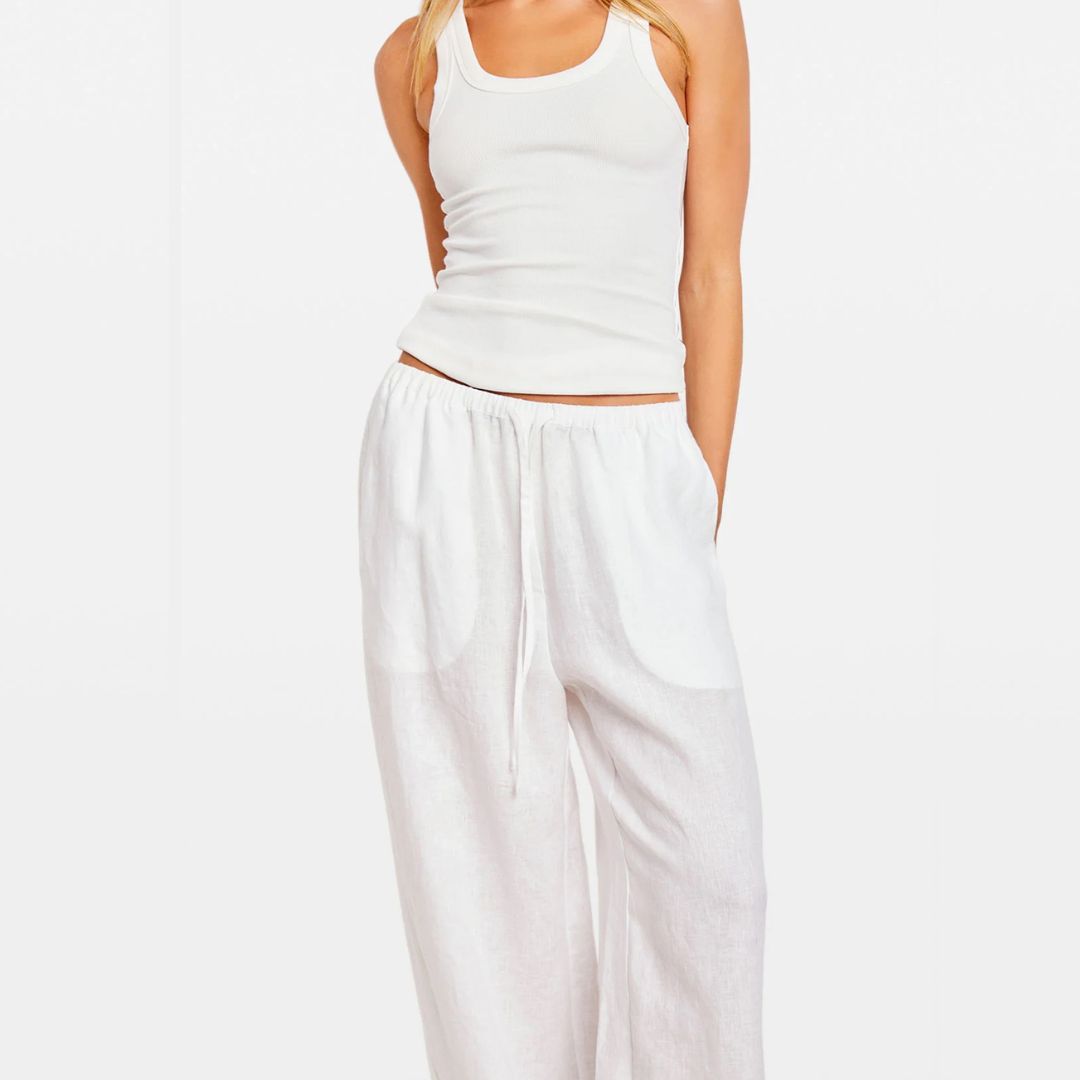 Resort Pant White by CHOSEN