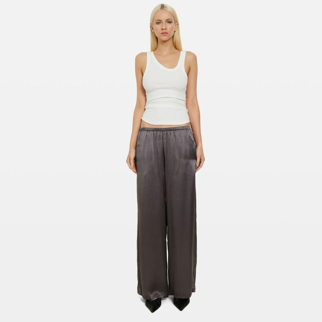 Silk Pant Coal