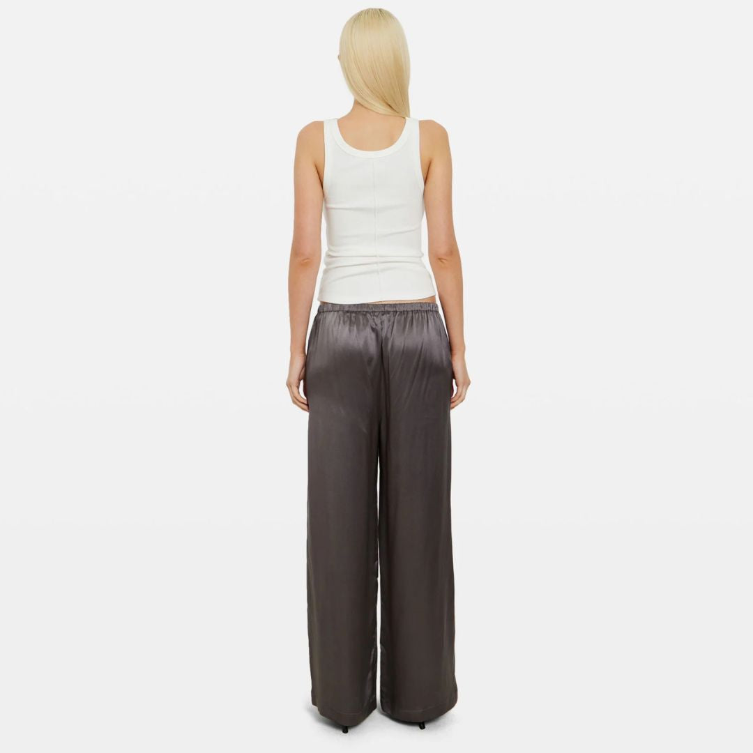 Silk Pant Coal