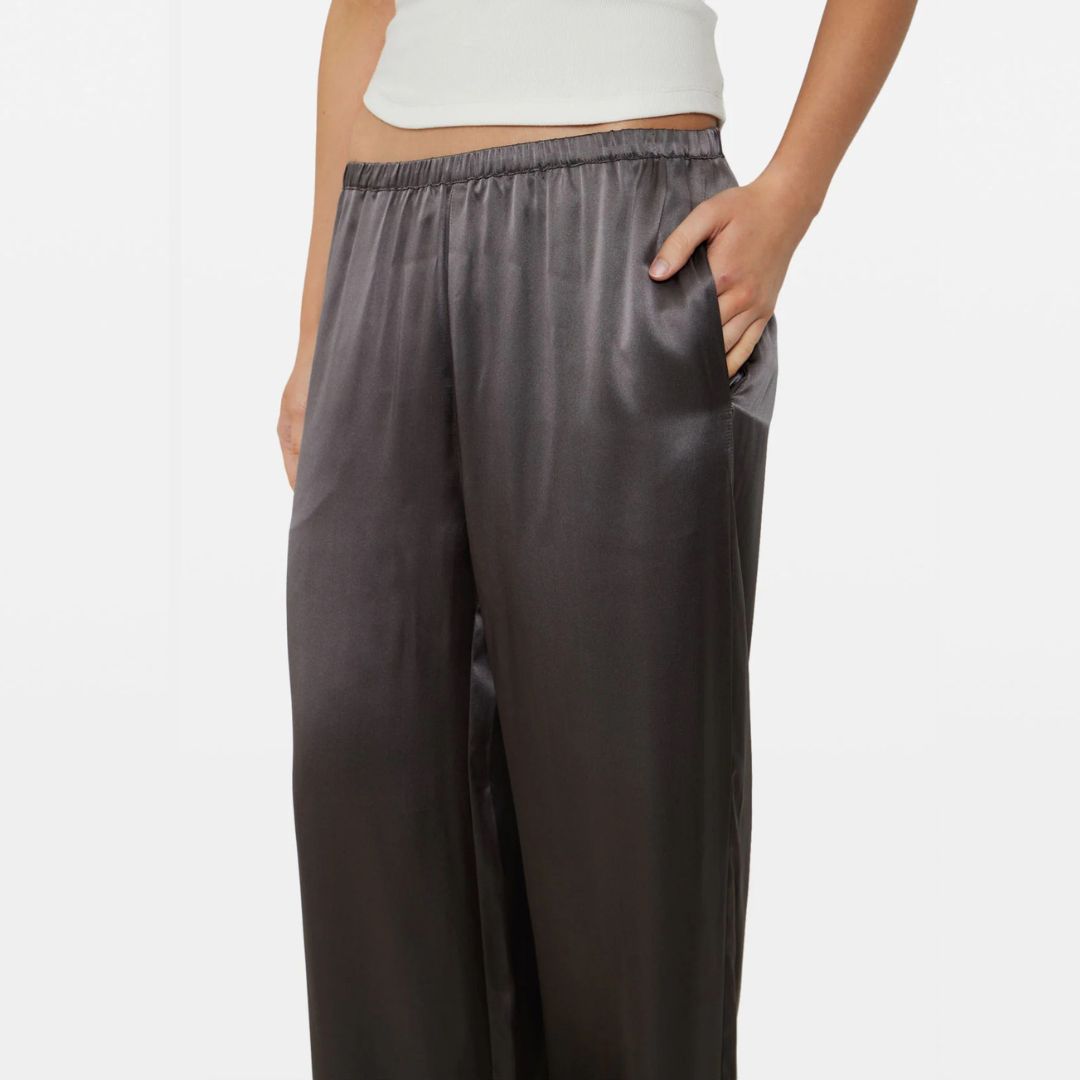 Silk Pant Coal