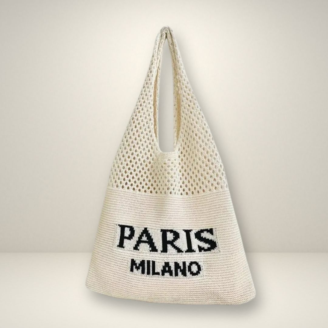 PARIS MILANO Vintage Knit Bag