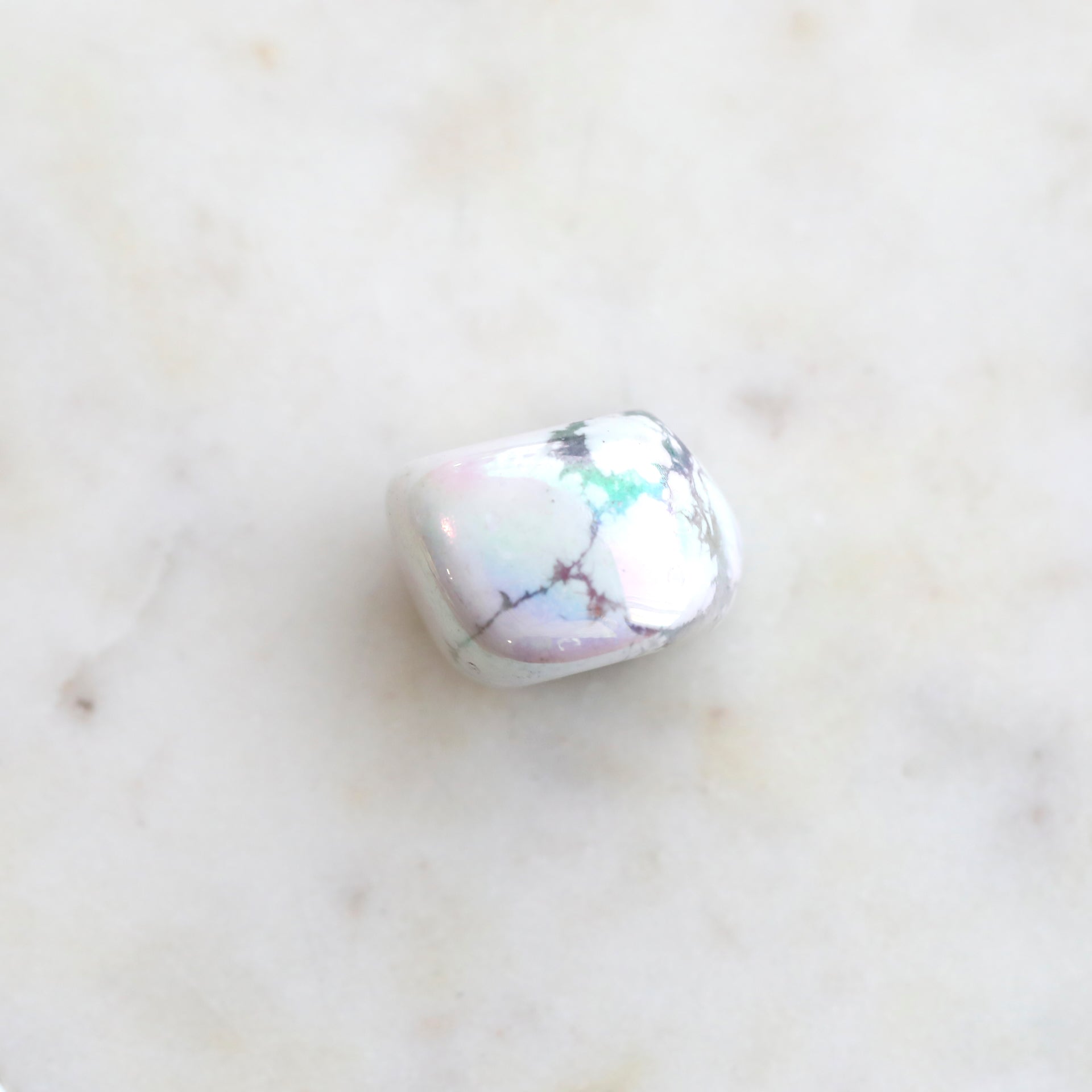 Aura Howlite Stone