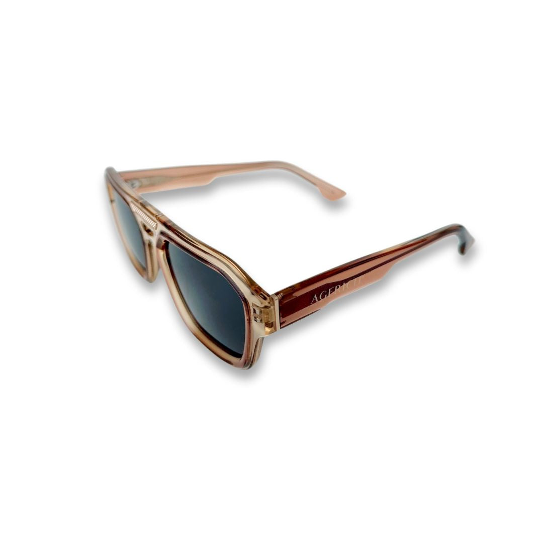 Mrs V Sunglasses 'Brown Metal Tunes'