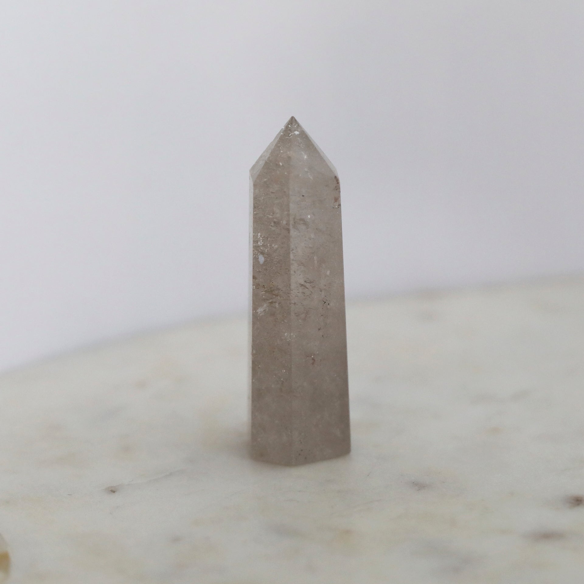 Smokey Quartz Crystal Tower by Mrs V – Grounding and Protective Stone