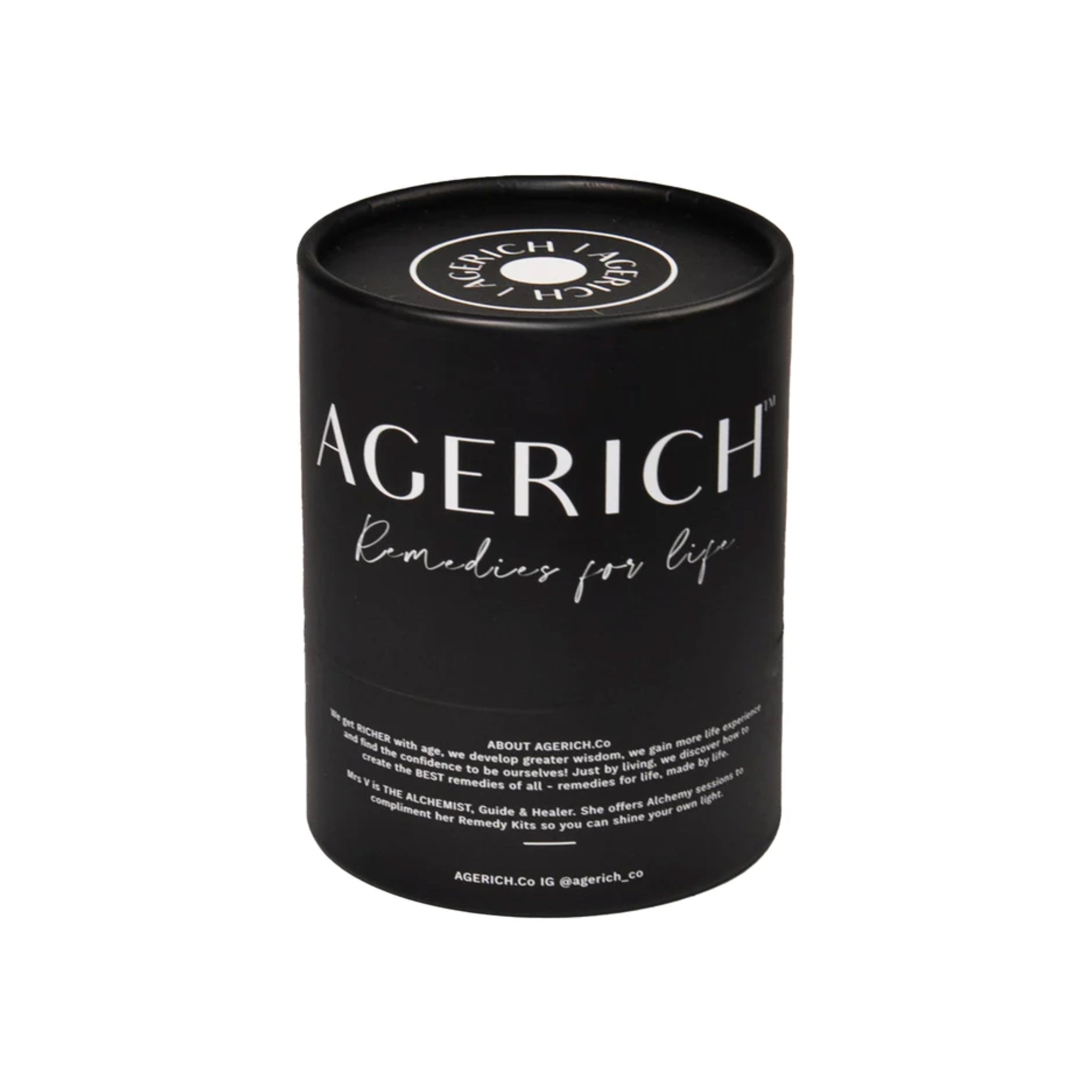 Packaging of I am Rich Citrine Crystal Candle from AGERICH by Mrs V