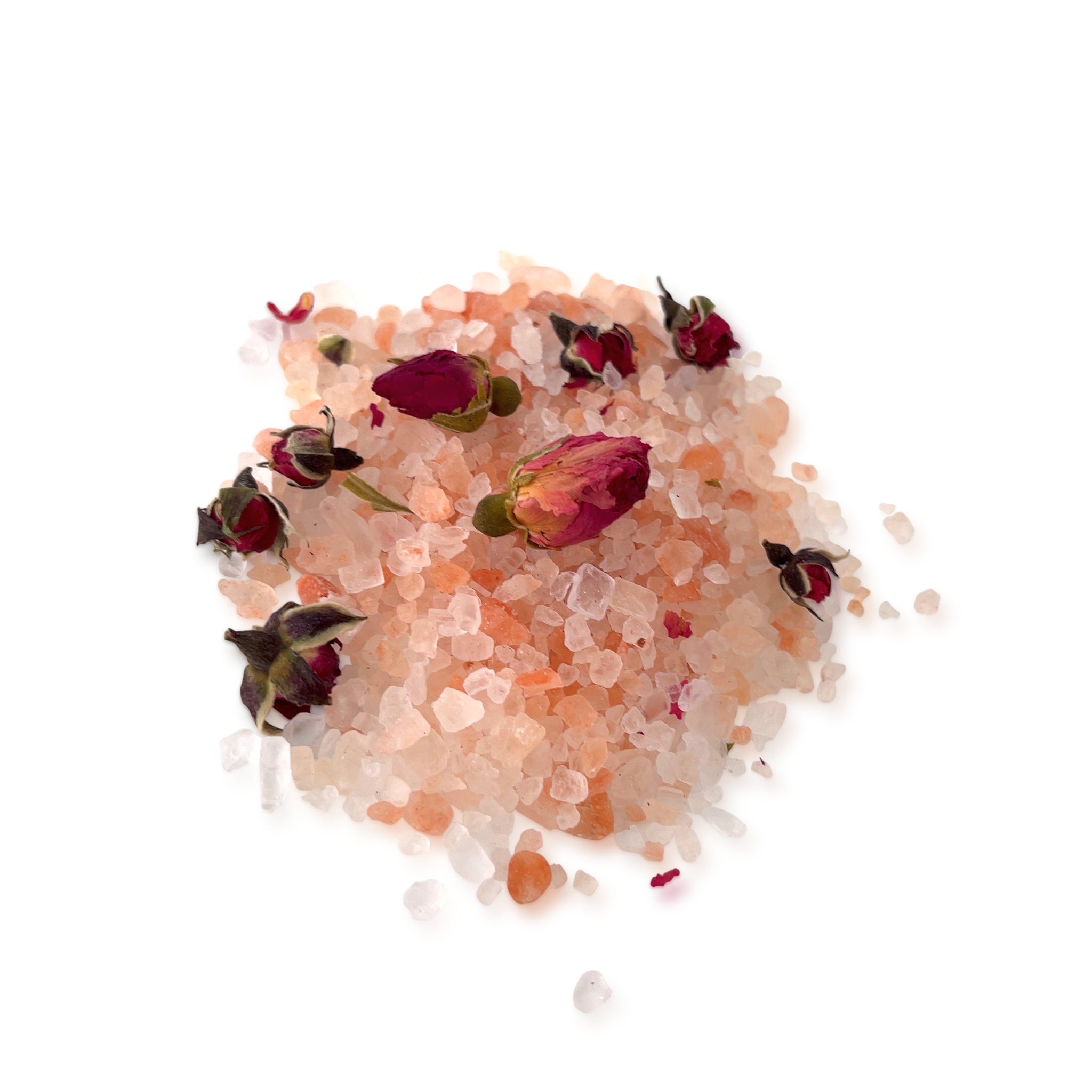 Rejuvenating Bath Salts with Rose Petals for Stress Relief and Beauty by Mrs V