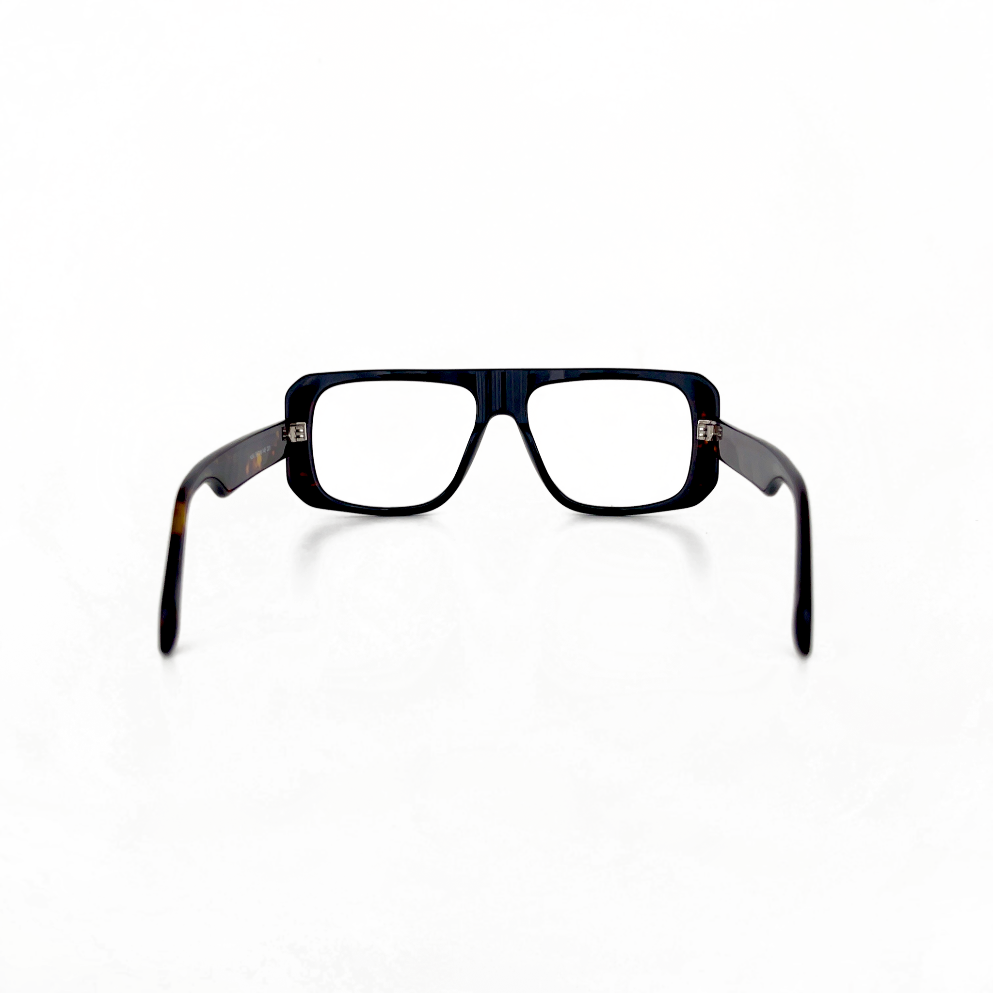 Back View of Mrs V Eyewear 'The Otto' - Featuring Stainless Steel Hinges and Vintage Design